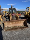 Case 590 Turbo, *Does Not Run*, *Missing Glass*, *Missing Parts*, Cab, Extendahoe, 4x4, Front GP