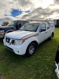 2017 Nissan Frontier, Gas Motor, Automatic, Ext Cab, Bed Cap, Ladder Rack, VIN: 1N6BDOCT4HN724322,