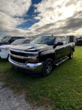 2016 Chevy Silverado Pick Up, 5.3L Gas, Automatic, Ext Cab, VIN: 1GCRCNEC6GZ376187, Miles: 169,938