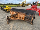 Monroe 11' P/A Plow w/ Frame for Skid Loader