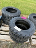 Set of 4 - 10-16.5 Skid Loader Tires