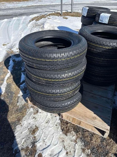 NEW SET OF 4 TIRES ST205/75R15