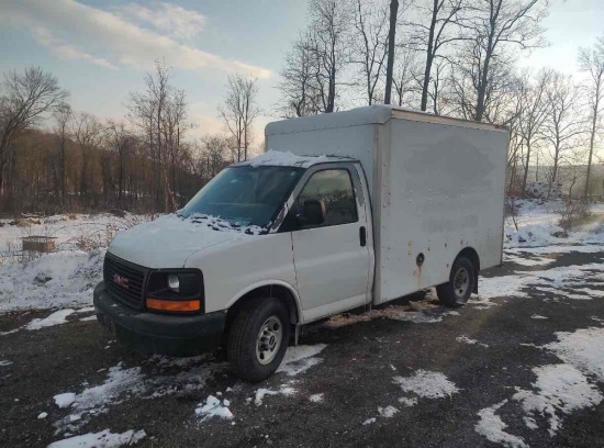 2008 CHEVY 3500 CUBE VAN
