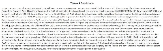 Terms and Conditions