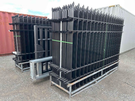 Unused 440' Fence W/ 20' Swing Gate