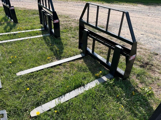 Unused Kivel 48" Pallet Fork Attachment
