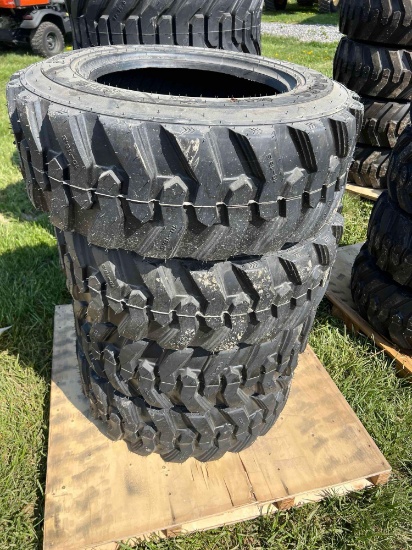 Unused Set of 4 10-16.5 Tires
