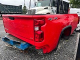Chevy Silverado LT Red Truck Bed