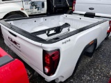 GMC Sierra White Truck Body