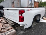 Chevy Silverado White Truck Bed