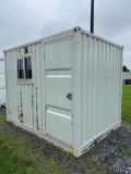 7x11'9 Portable Office Container W/ Side Door