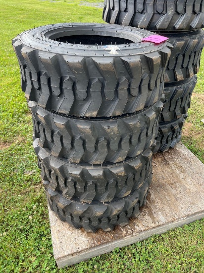 Unused Set of 4 10-16.5 Tires