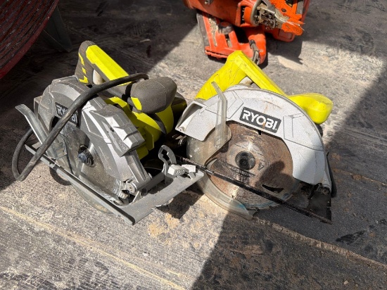 (2) Ryobi Electric Skill Saw