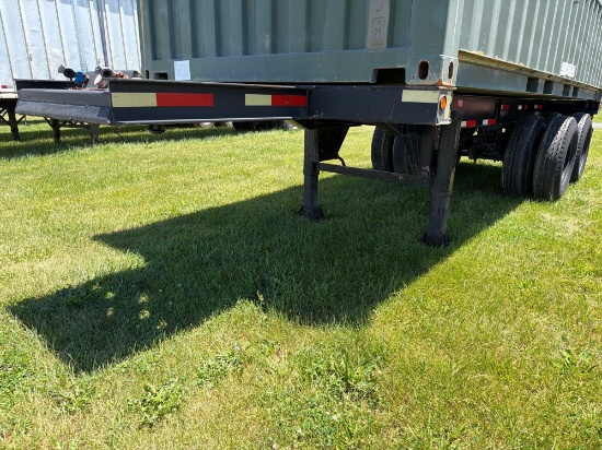 2003 Heartland HRI-23'6" Chassis Trailer *Container Sold Separately*