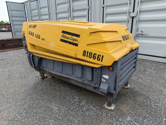 Atlas Copco XAS 185 Air Compressor