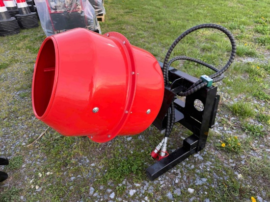 Dingo Hydraulic Cement Mixer Attachment