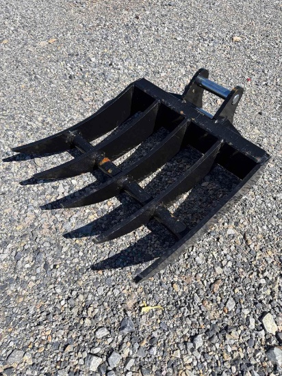 UNUSED Mini Excavator Rake