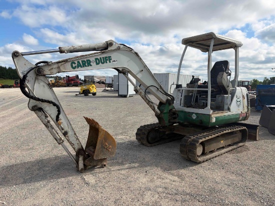 2007 Takeuchi TB135 Mini Excavator
