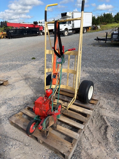 Power Trim Gas Edger and Dolly