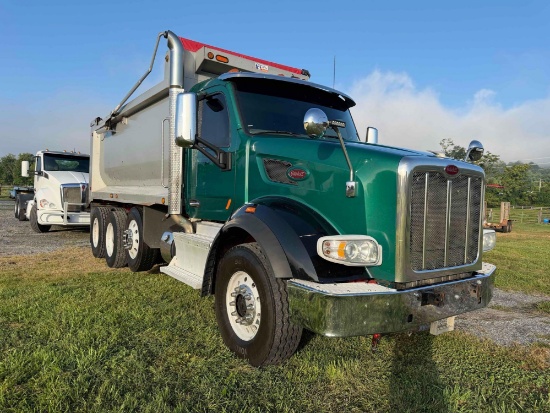 2016 Peterbilt 567 Tri-Axle Dump Truck