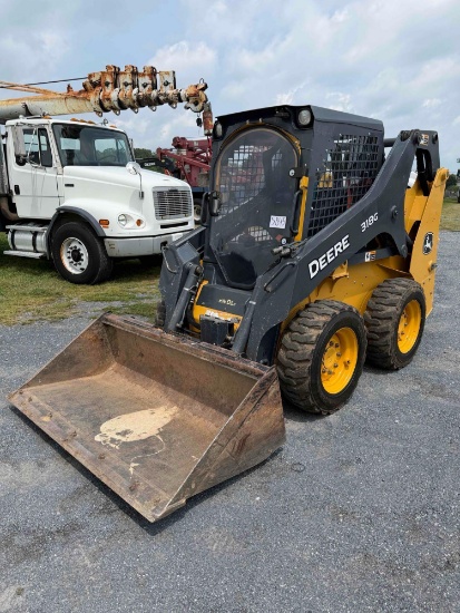 2018 John Deere 318G Skid Steer