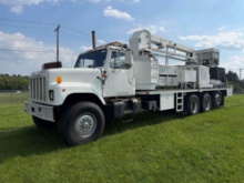 1993 International 2574 Tri Axle Bridge Inspection Truck