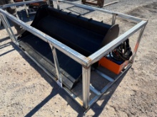 Hydraulic Power Rake Bucket