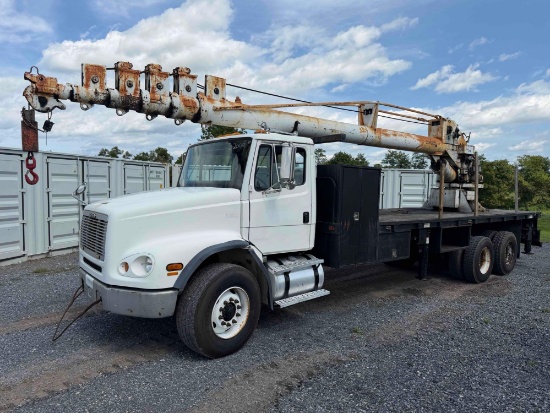 2000 Freightliner FL112 Tandem Axle Crane Truck