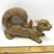 Vintage Brown Ceramic Squirrel Figurine by Arners