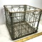 Vintage Metal Sealtest Milk Crate