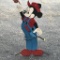 Handmade Wooden Mickey Mouse YardHose/Sprinkler Holder