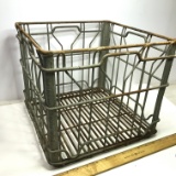 Vintage Metal Sealtest Milk Crate