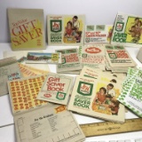 Huge Lot of S & H Green Stamps Books & Stamps