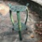 Green Cast Iron Garden Table