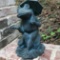 Heavy Molded Resin Frog Figurine