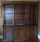 3 Section Lighted Bookshelf w/Lower Cabinets by Seven Seas Hooker Furniture -Beautiful Carved Trim