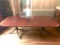 Beautiful Banquet Size Councill Mahogany Duncan Phyfe Style Dbl Pedestal Dining Table w/Banded Inlay