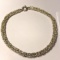 Nice Sterling Silver Thick Woven Necklace