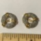 14K Gold & Diamond Buttons/Earrings Fronts