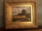 Nice Landscape Giclée - In Beautiful Ornate Gilt Frame Signed by Artist