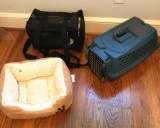 Pet Carriers and Pet Bed