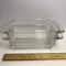 Pair of Glass Bread Pans