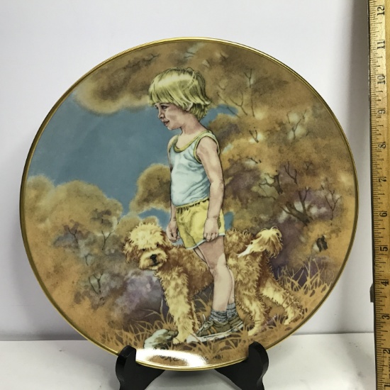 Danbury Mint "Journey of Dreams" by A.E. Ruffing "Buddies" Collector's Plate