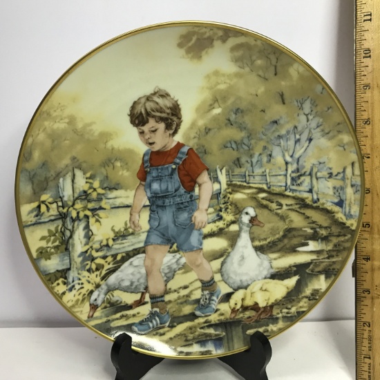 Danbury Mint "Journey of Dreams" by A.E. Ruffing "The Parade" Collector's Plate