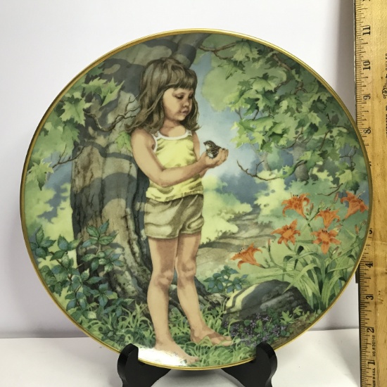 Danbury Mint "Journey of Dreams" by A.E. Ruffing "The Fledgling" Collector's Plate
