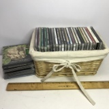 Lot of Misc CD's in Basket