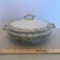 Vintage Floral Lidded Casserole Dish w/Double Handles