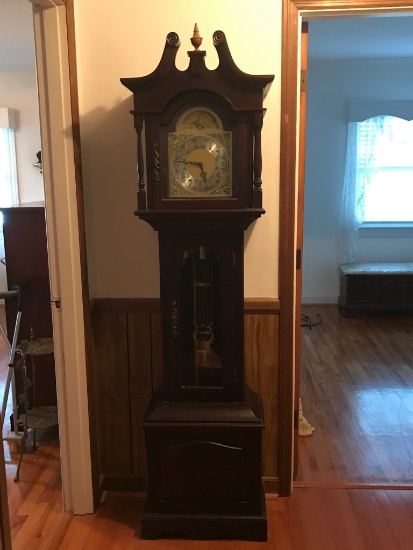 Vintage Grandfather Clock by King Arthur Clock Co.