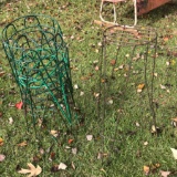 Lot of Metal Plant Stands