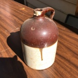 Vintage Pottery Whiskey Jug